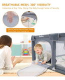 Parque Infantil Ultra Seguro Con Alfombra 79x59in