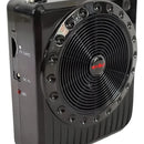 Parlante Portátil Micrófono Amplificador Bluetooth Radio Sd Rojo