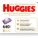 Toallas Huggies X 640 Unidades