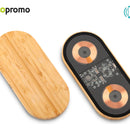 Cargador Inalámbrico Coil Eco En Bambú Teléfonos Móviles