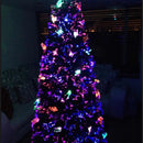 Arbol De Fibra Óptica Y Led 1.50, 1 Año De Garantía+regalo