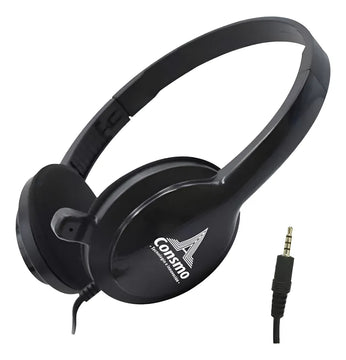 Audífonos / Diadema / Auricular Con Micrófono 1 Plug Jd-809 Negro