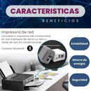 Servidor Impresion Red Conexion Usb Adaptador Np330