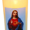 Vela Función Pilas Decoración Navidad Luz Led 12x7.5 Velas