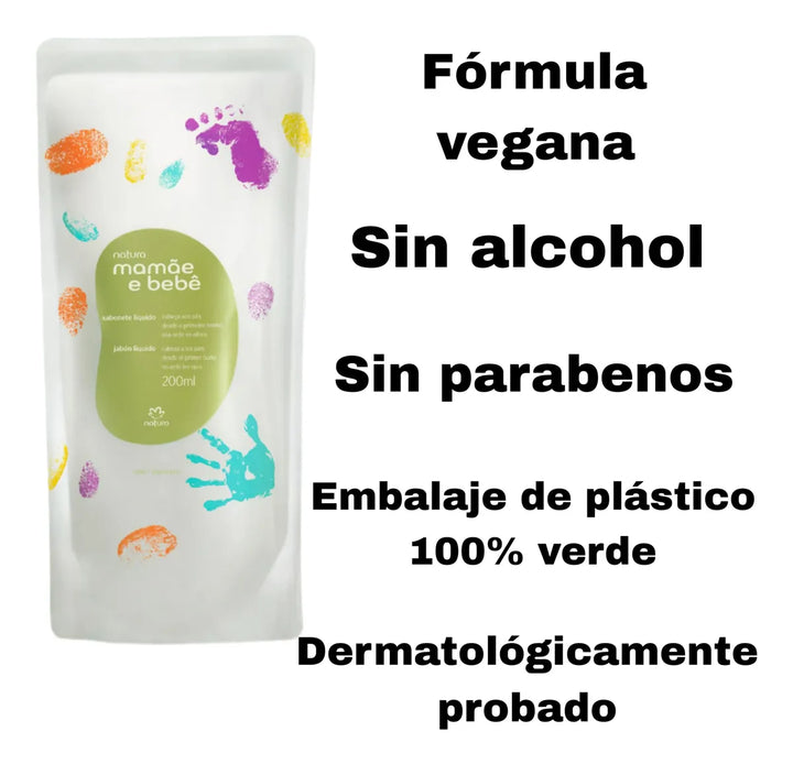 2 Rep Jabon Liquido Mama Y Bebe