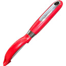 Pelapapas Manual Pelador De Papa Verduras Frutas En Acero Rojo