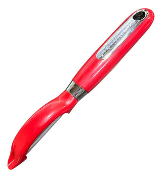 Pelapapas Manual Pelador De Papa Verduras Frutas En Acero Rojo