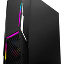 Chasis Gamer E-atx Jyr Jx124 Apolo Negro X5 Fan Argb