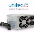 Fuente Poder Computador Torre Atx 750w Nominales Unitec