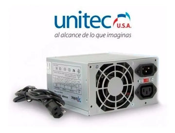 Fuente Poder Computador Torre Atx 750w Nominales Unitec