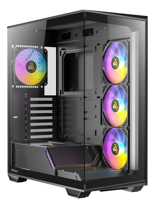 Caja De Torre De Pc Antec De 3 Ventiladores, 120 Mm