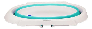 Bañera Plegable Con Soporte Carestino Aguamarina