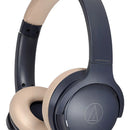 Auriculares Bluetooth Audio-technica Ath-s220bt Bateria 60hs Color Azul