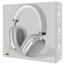 Audífonos Bluetooth Inalámbricos Movisun K20 Diadema Color Plateado
