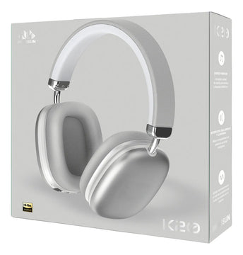 Audífonos Bluetooth Inalámbricos Movisun K20 Diadema Color Plateado