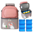 Jforsjizt Con Bolsa De Hielo Para Botellas De Leche Materna,