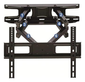 Soporte Para Tv Sony Samsung 50 55 58 60 65 LG 50 55 60 65 Color Negro