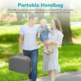 Cuna De Viaje Y Sofá Premium 4 En 1 Para Bebé, Gris