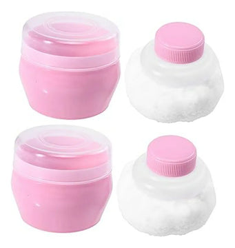 Esponja De Talco Para Bebé - Puff Suave Y Portátil Para Vera