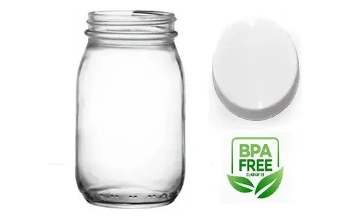 12 Frascos Envases De Vidrio (8 Onz) Almacenamiento De Leche