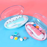 Cortaunas Para Bebe, Kit De Lima De Unas Electrico Seguro Pa
