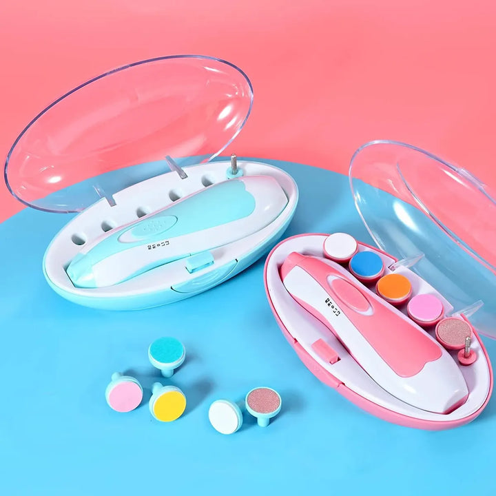 Cortaunas Para Bebe, Kit De Lima De Unas Electrico Seguro Pa