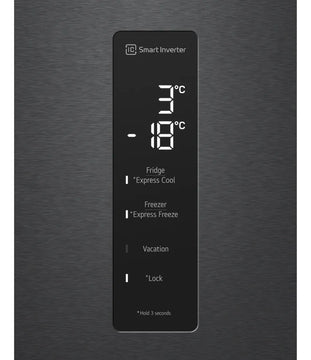 Nevera Lg Tipo Europeo 461 Lts Gb45wpt Mate Negro