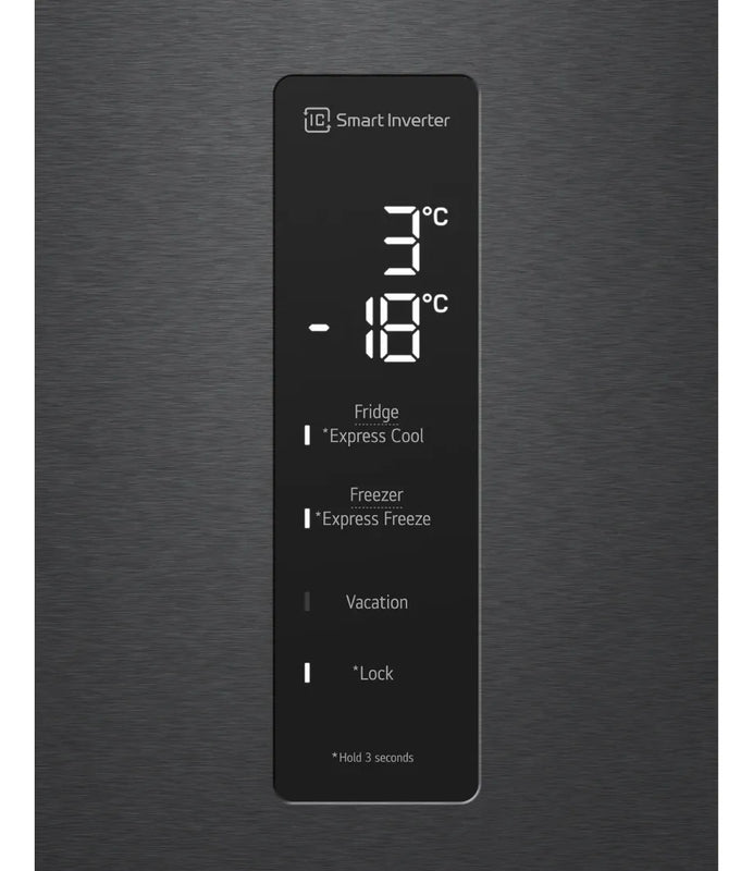 Nevera Lg Tipo Europeo 461 Lts Gb45wpt Mate Negro
