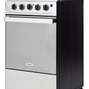 Estufa Romero Ultra Haceb 50 Cms Gas Natural Inox Color Negro
