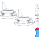 Vaso Entrenador Avent Antiderrame + 2 Boquillas 9 Onzas Rosa