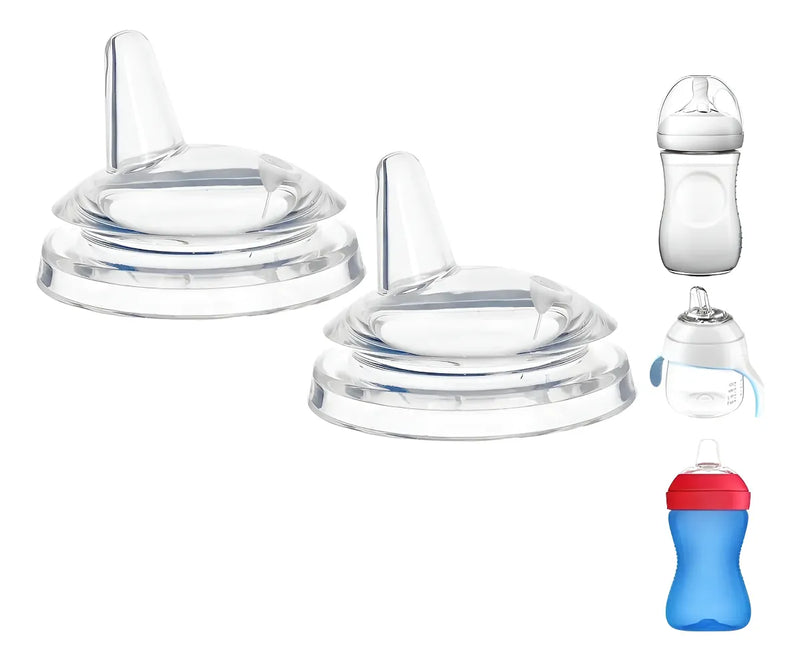 Vaso Entrenador Avent Antiderrame + 2 Boquillas 9 Onzas Rosa