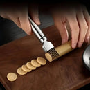 Cortador Acero Inoxidable Para Cebolla Y Verduras Manual Plateado Brillante