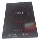 Estufa Vitroceramica 1 Puestos 2200w Universal Royal Einf07 Negro