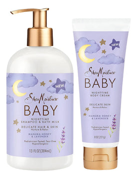Shea Moisture Baby Care Set Champú Relajante Nocturno Y