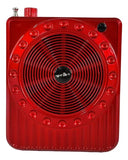 Parlante Portátil Micrófono Amplificador Bluetooth Radio Sd