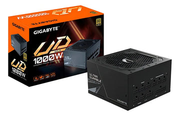 Fuente De Poder 1000w 80+gold Gigabyte Full Modular Ud1000gm Color Negro