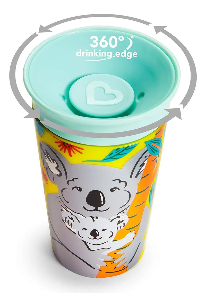 Vaso Entrenador Para Bebé Animal Koala Munchkin Miracle 360 Agua