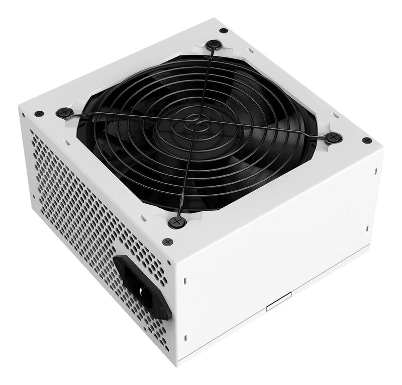 Fuente De Poder Gamer Iceberg 650-ls White 650w Real Blanco