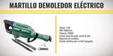 Martillo Demoledor Picador 65mm Industrial