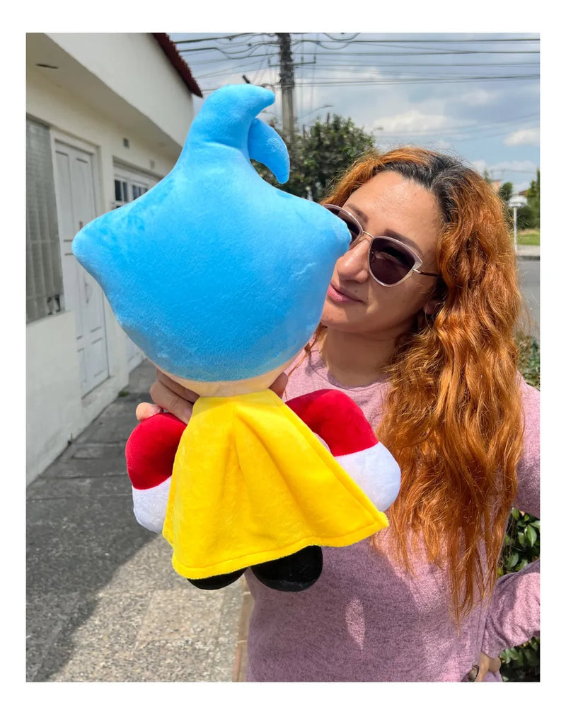 Muñeco De Payaso Plin Plin De Peluche Grande 50cm