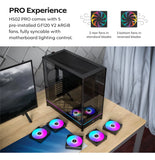 Montech Hs02 Pro Carcasa Atx De Media Torre Para Pc Pc Para