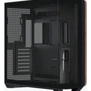 Gabinete Gamer Apnx V1 Negro Wood V1-w-bk-v1 Alta Gama