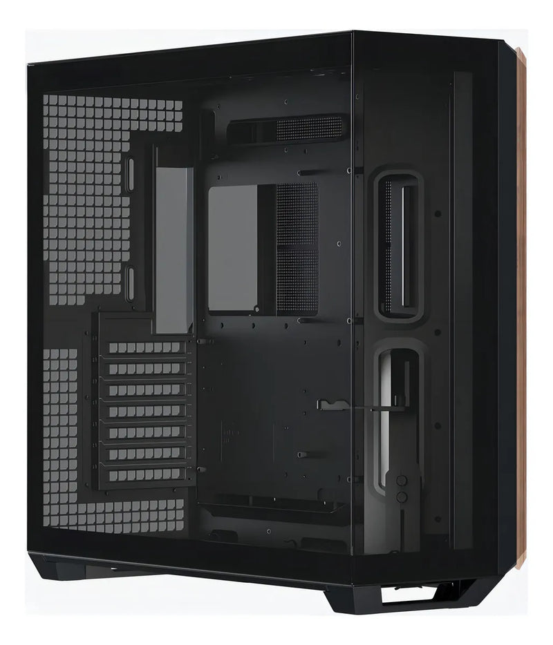 Gabinete Gamer Apnx V1 Negro Wood V1-w-bk-v1 Alta Gama