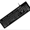 Teclado Gamer Usb Weibo Fc-560 Silencioso Con Luz Multimedia