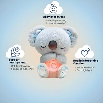 Calma Al Koala Para Que Duerma Con Un Peluche Color A