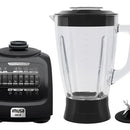 Licuadora Imusa Infiny Force XL 10 2.2 L negra con vaso de vidrio