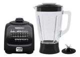 Licuadora Imusa Infiny Force XL 10 2.2 L negra con vaso de vidrio