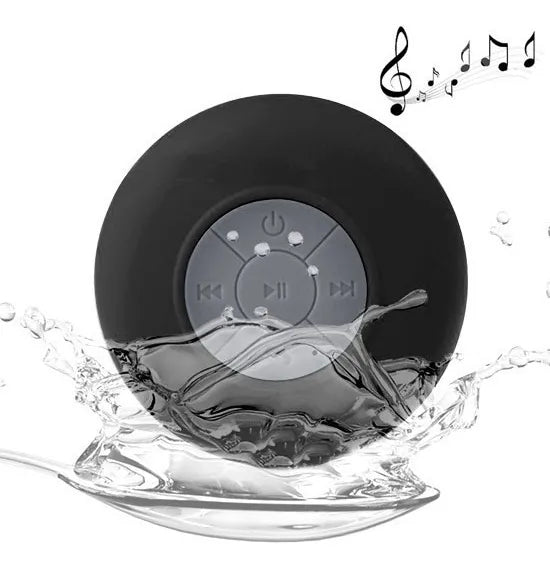 Mini altavoz Bluetooth a prueba de agua y viento, color gris