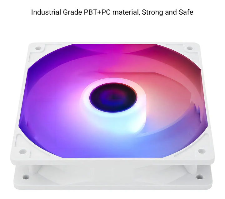 Combo Ventiladores Pc Chasis X3 120 Mm 360 Argb Fan Kit Tr Led Blanco