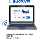 Linksys Ae6000 Adaptador Mini Usb Wifi Dual Band Ac 580mbps